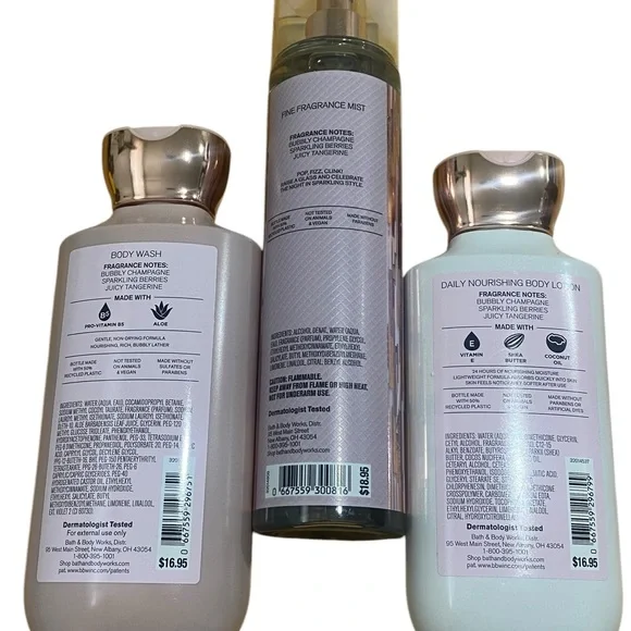 NEW Bath & Body Works Champagne Toast Set - Picture 3 of 6